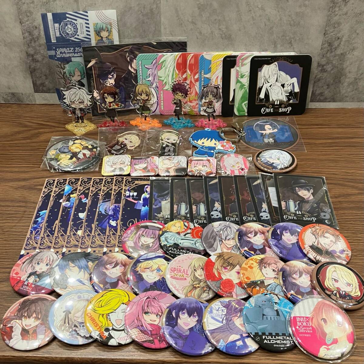 未使用☆PandoraHearts パンドラハーツ 望月淳 缶バッジ エコー
