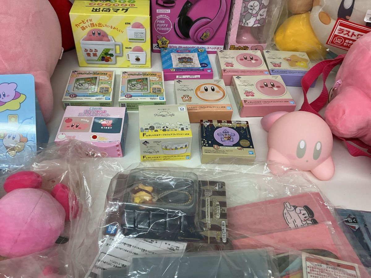 初期　星のカービィ　ぬいぐるみ　キーホルダー　バンダイ　 1993年 1994年 新品】【食玩】星のカービィグッズ (1993年発売, ナガサキヤ