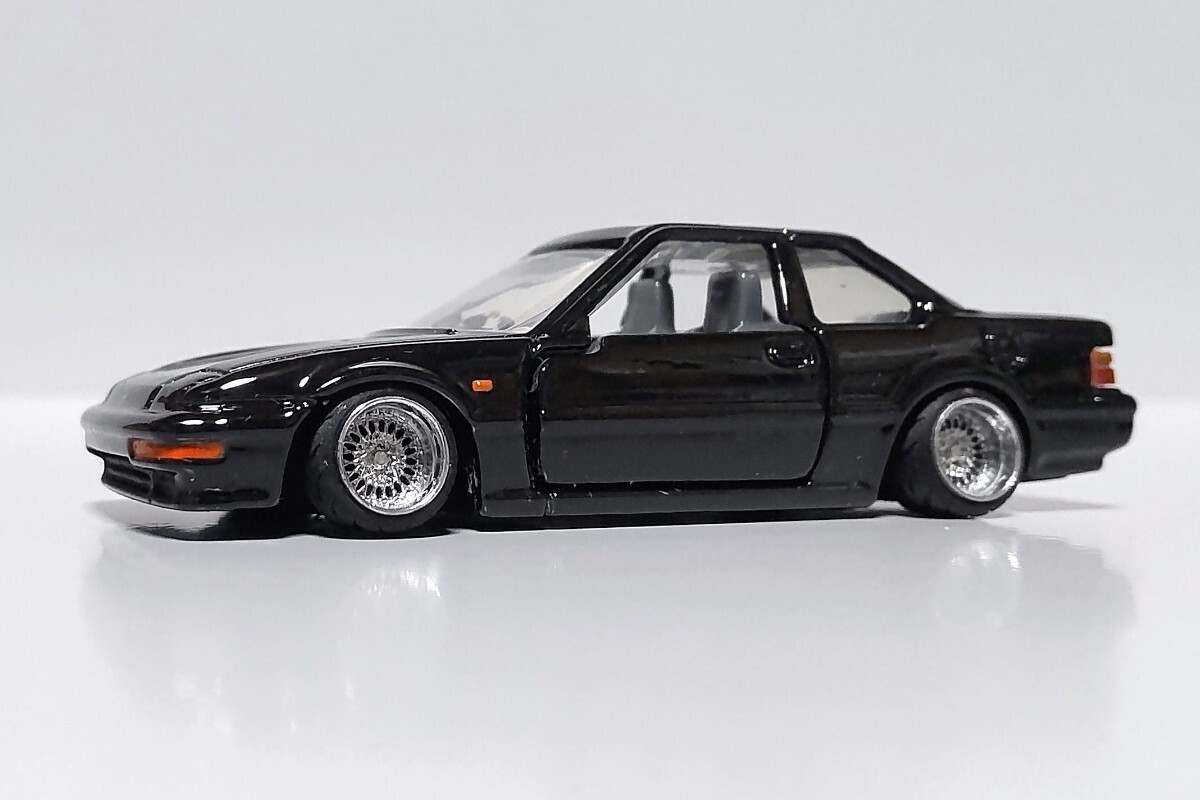 1/24 国産名車 ホンダ プレリュード 2.0Si 1985年式 白 カスタム 深