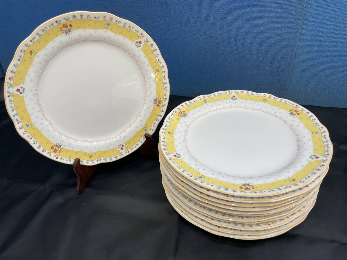 GY04-80 Noritake ノリタケ TRUE LOVE トゥルーラブ 皿 深皿 5枚 直径