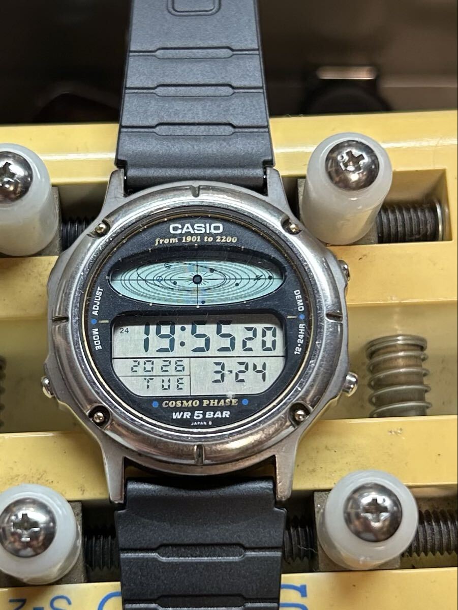 CASIO COSMO PHASE カシオ コスモスフェイズ CGW-90の落札情報詳細 