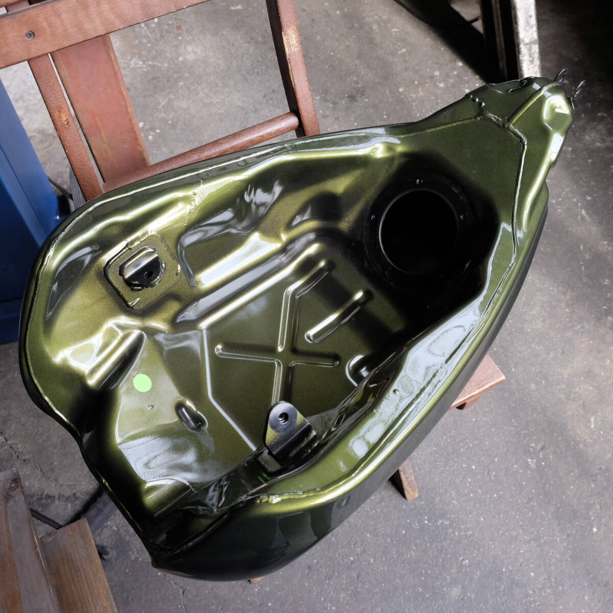 新品】新品 95~03 ボルトオン AMF レプリカ スポタン 75 Harley 