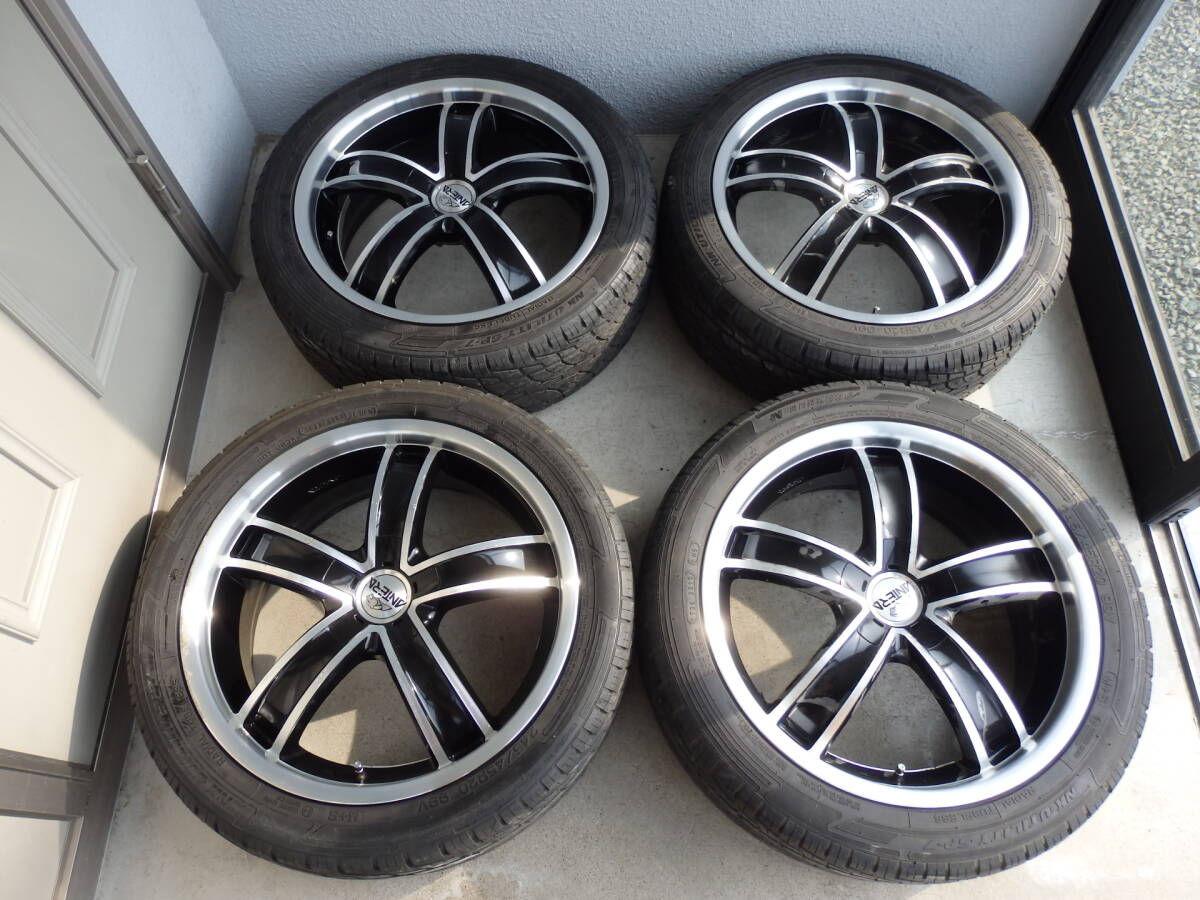 中古】アンティーラ 145 7J+38 5×114.3 タイヤ山あり USDM JDM ANTERA