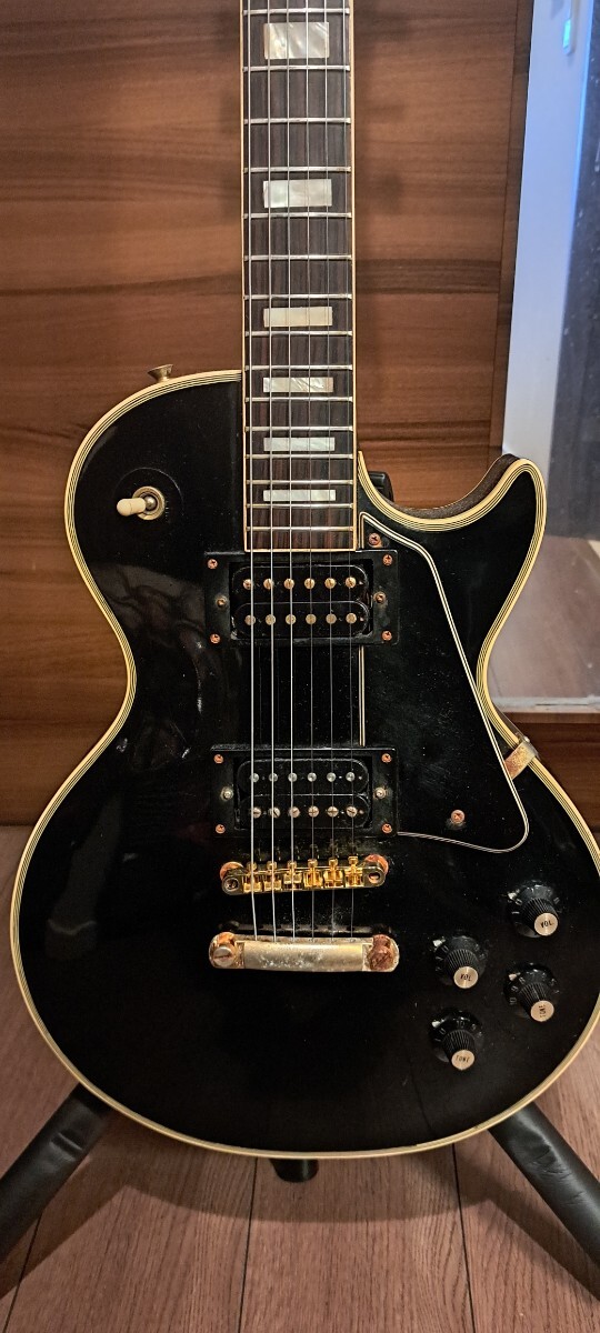 ジャンク】Guyatone Les Paul Custom Model グヤトーン レスポール