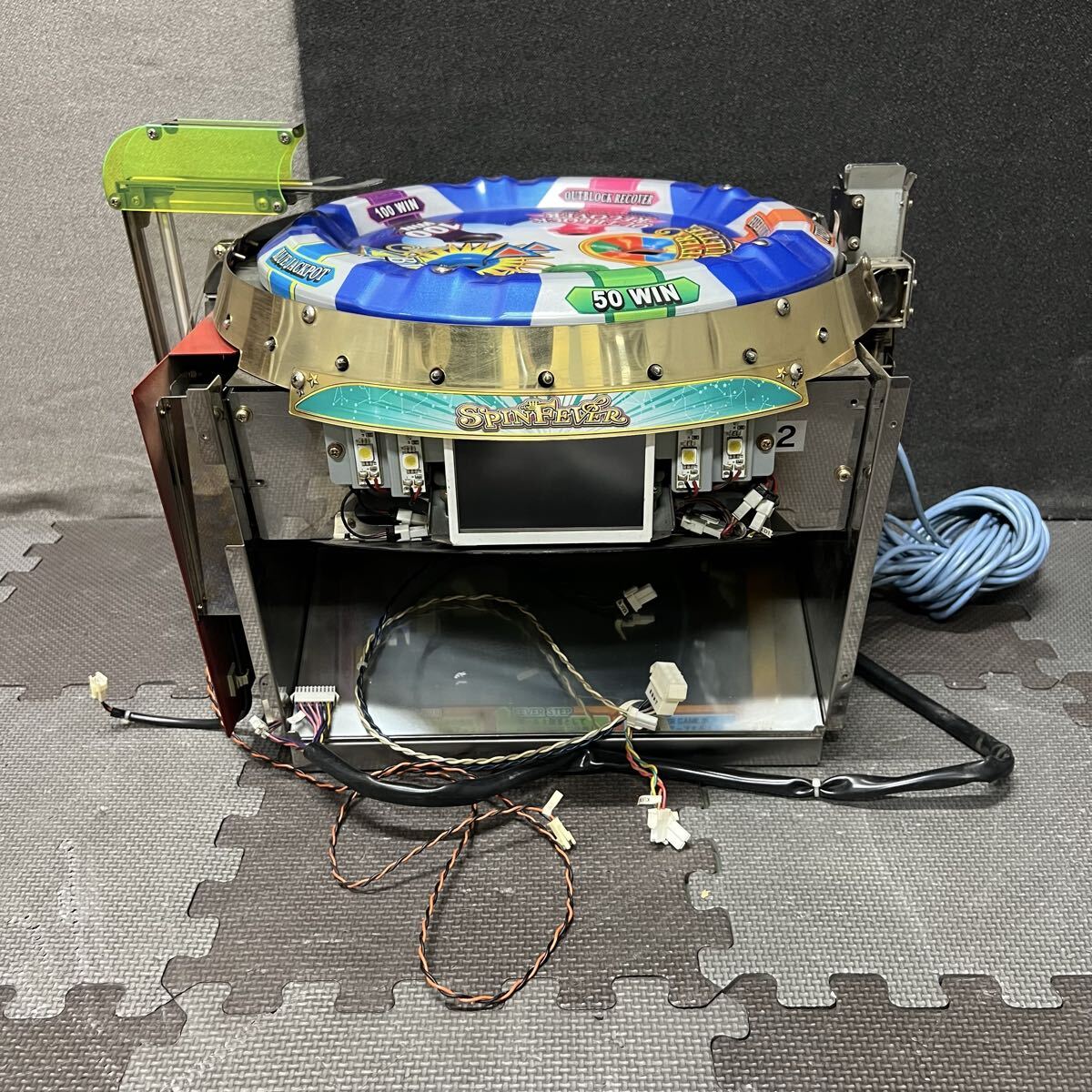 中古】コイン メダルゲーム ぱっくんらんど ルーレット レトロの落札