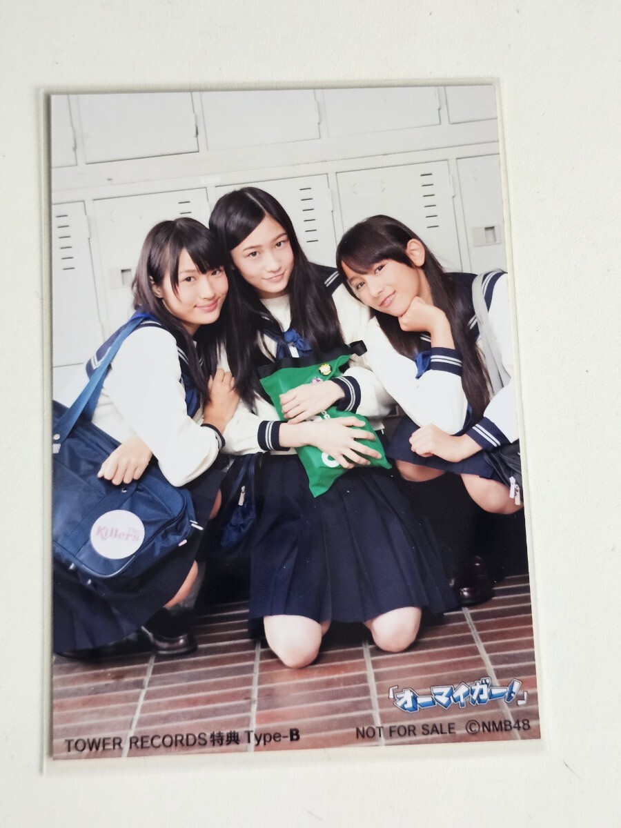 NMB48 生写真 山岸奈津美 2nd Single 「オーマイガー！」 握手会記念 A
