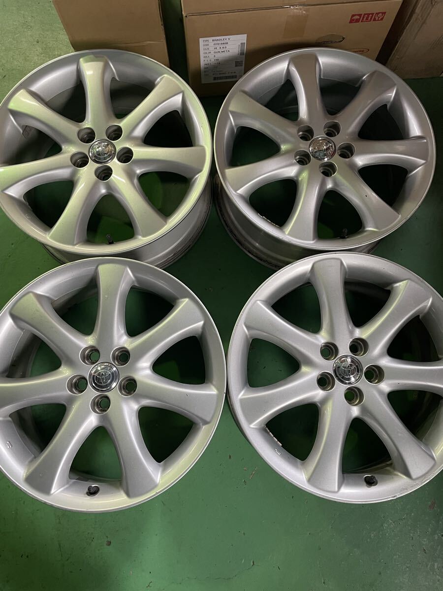 トヨタ カルディナ 純正 アルミ ホイール 17インチ 7j 100 5H +45 205 トヨタ カルディナ 純正 アルミ ホイール 17インチ 7j 100 5H +45 205