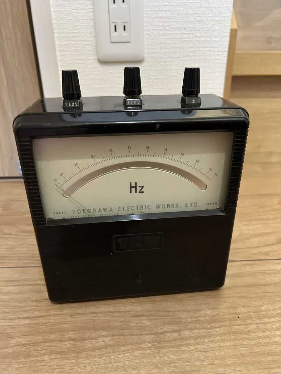 横河電機 YEW YOKOGAWA DC 直流 電圧計 TYPE 2011 - SK6 SK7 2点セット