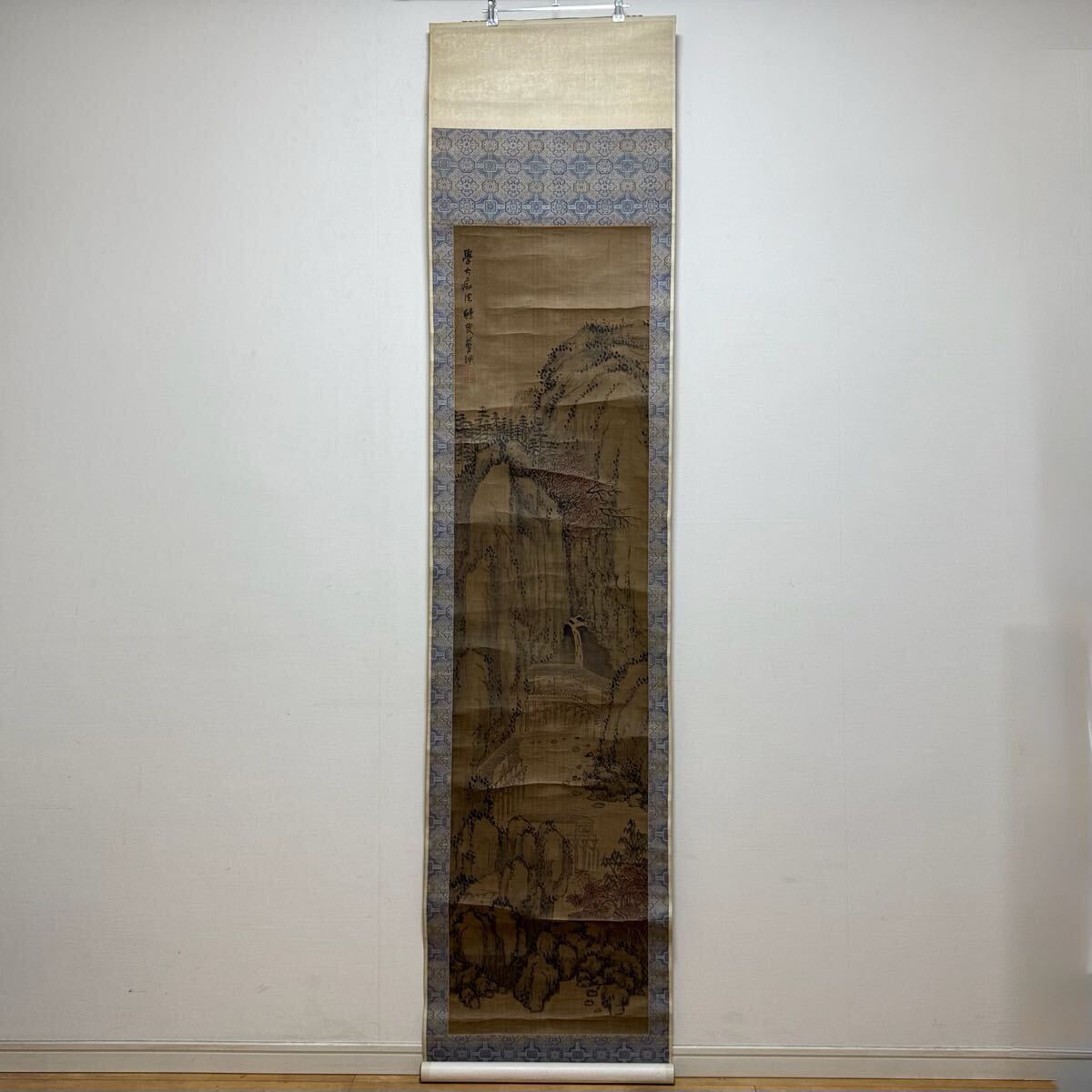 肉筆保証 本物保証 清時代の光緒朝 宮廷絵画「西太后 慈禧太后 花鳥図