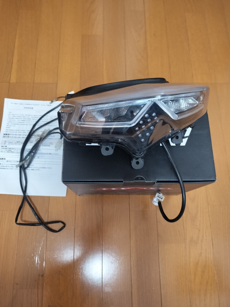 中古】☆TAKEGAWA LEDテールランプキット W400/W650/W800 スモーク☆の