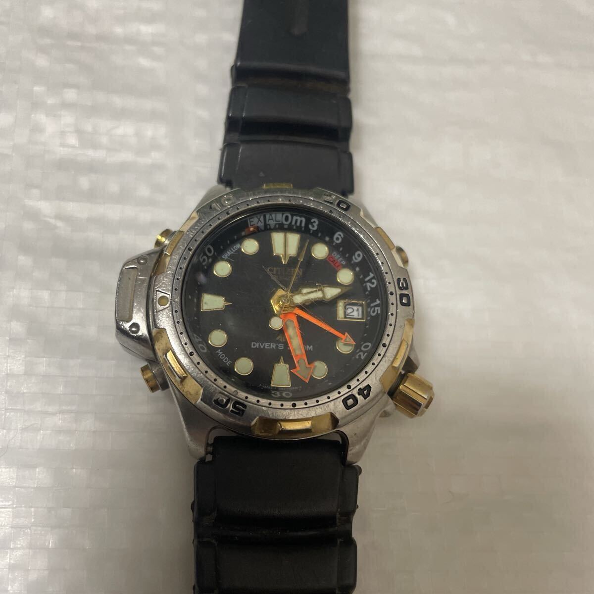 CITIZEN シチズン SPORTE スポルテ 5513-F50549 クォーツ メンズ 
