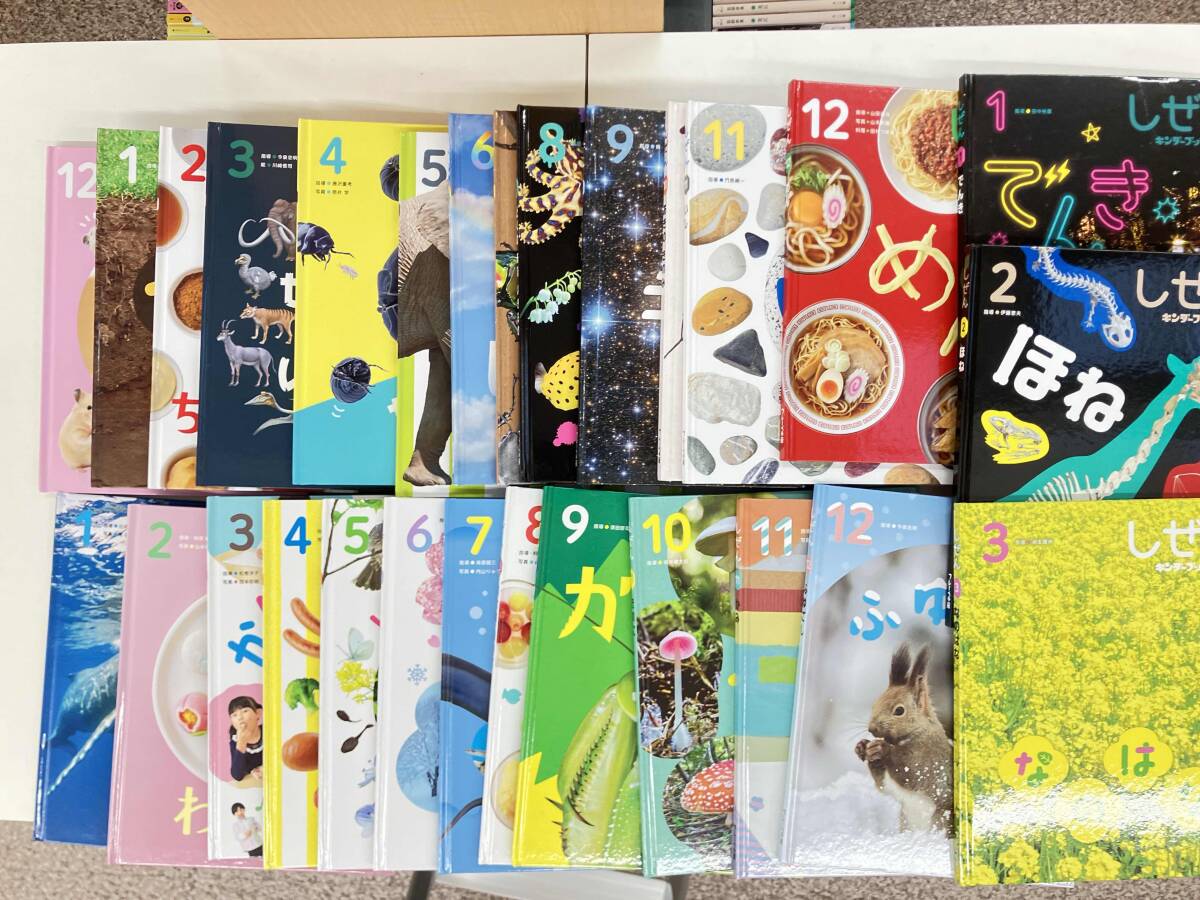 中古】しぜん キンダーブック◇17冊セット◇1992～1997◇フレーベル館