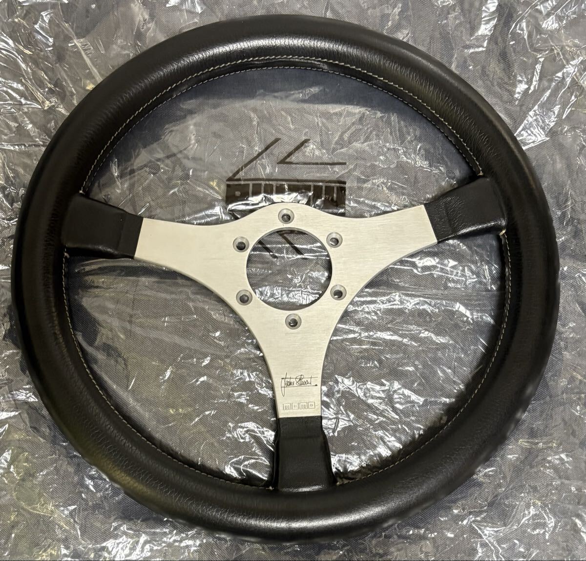 アモン旧車倶楽部 フラットタイプステアリング 32パイ ジャッキー