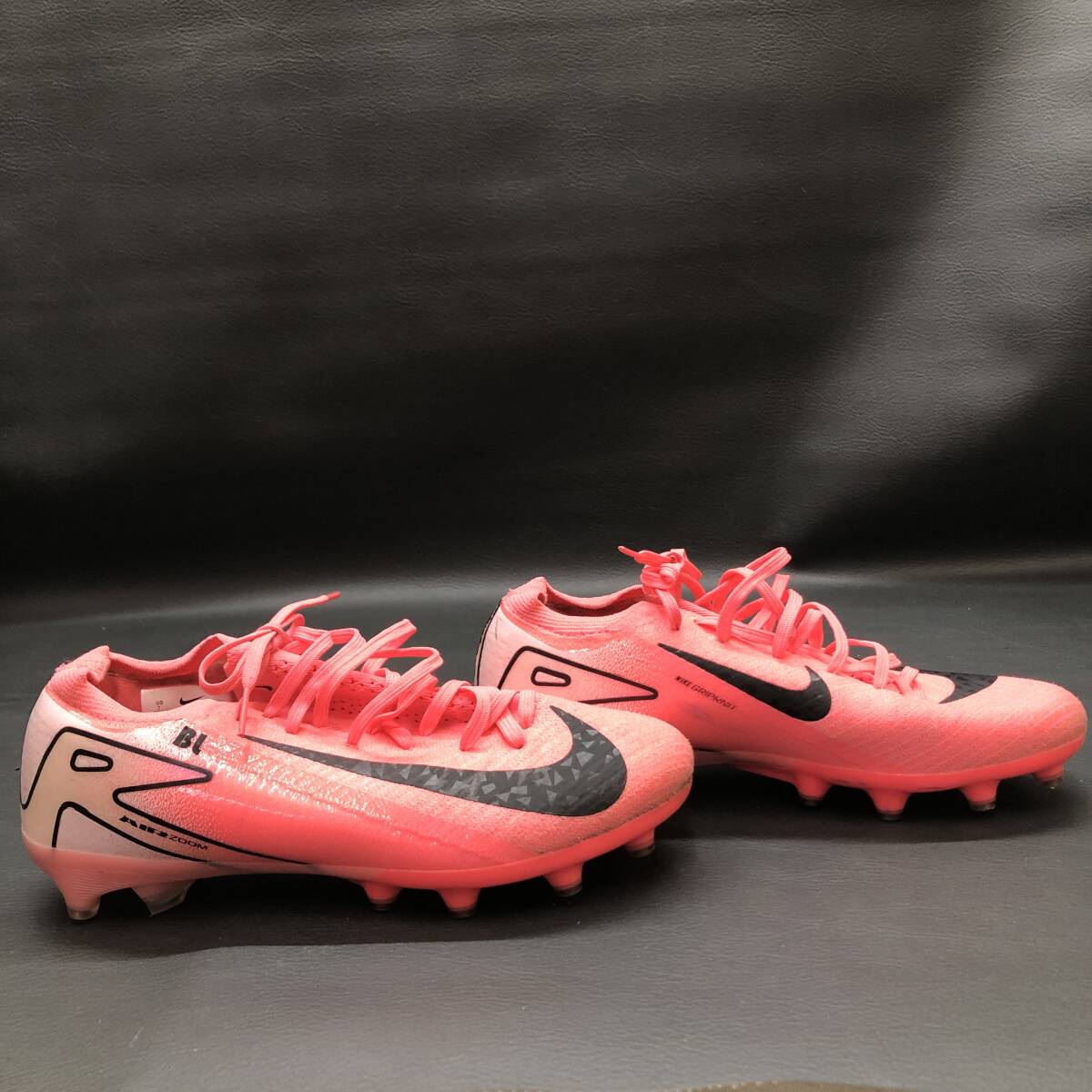 やや傷や汚れあり】○サッカースパイク NIKE ピンク US7 JP25cm FG