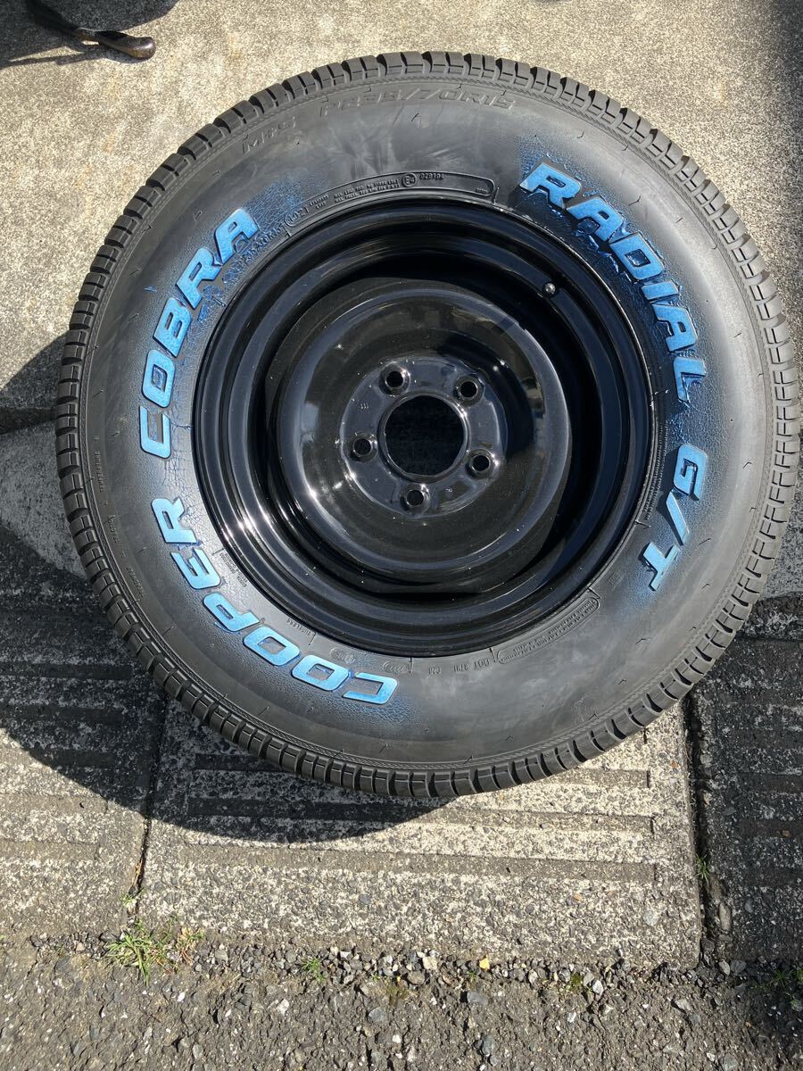 シボレー 純正スチールホイール PCD127+255/70R15 C1500 タホ