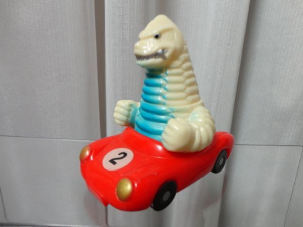 レッドキング 1984 バンダイ 中古 ソフビ ビッグ ジャンボ 巨大 DXの
