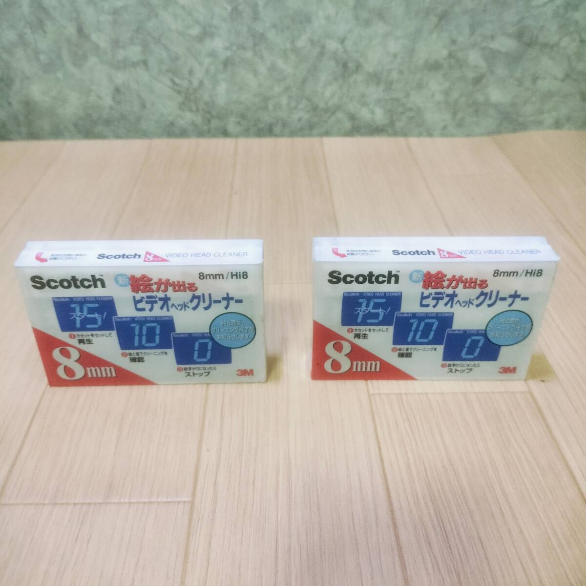 新品】【新品】Scotchスコッチ 絵が出るビデオヘッドクリーナー
