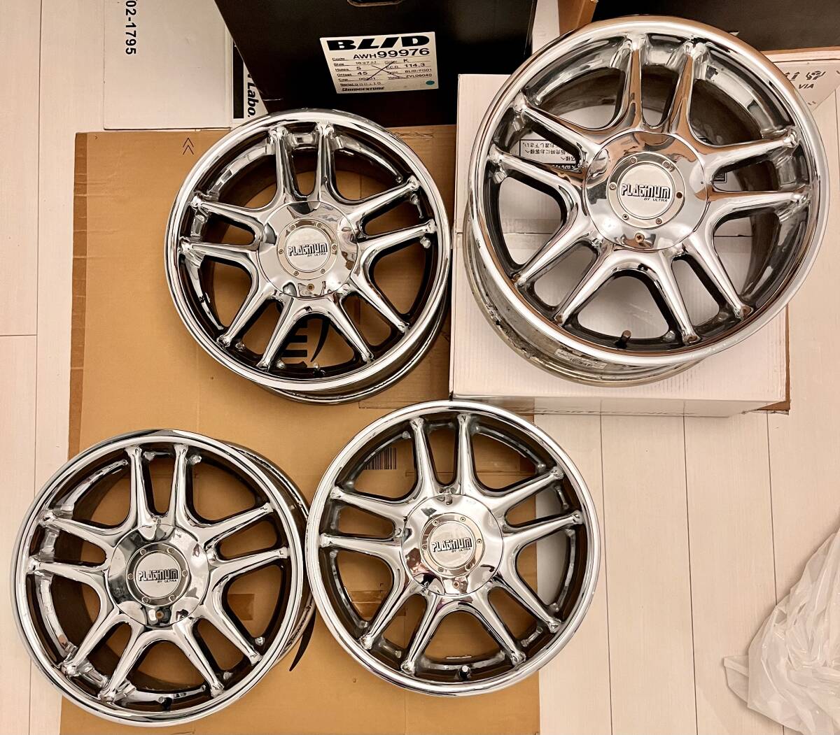 中古】Jeep グランドワゴニア純正ホイール 15インチ7J6HPCD139.7+2