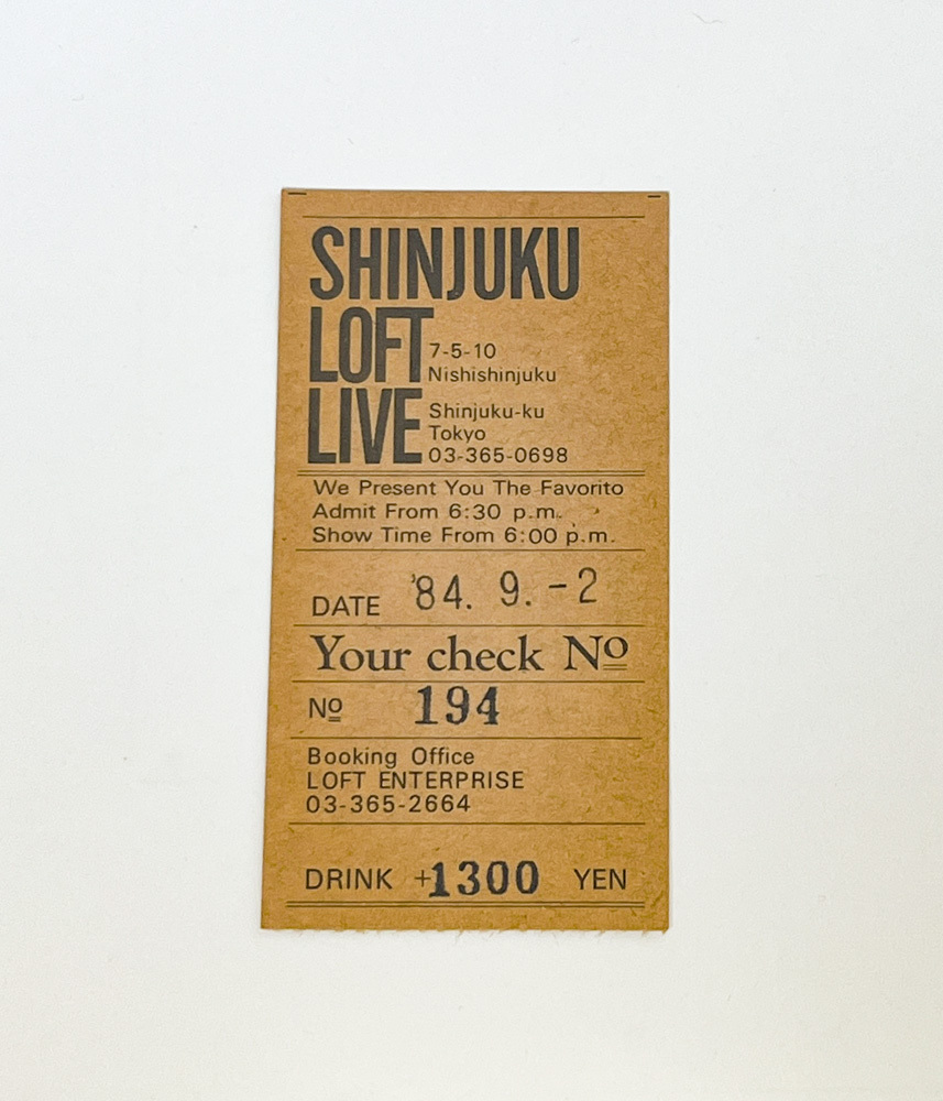 中古】THE ZETT ザ・ゼット 「狼煙」発売記念ギグ 1990年11月3・20・30