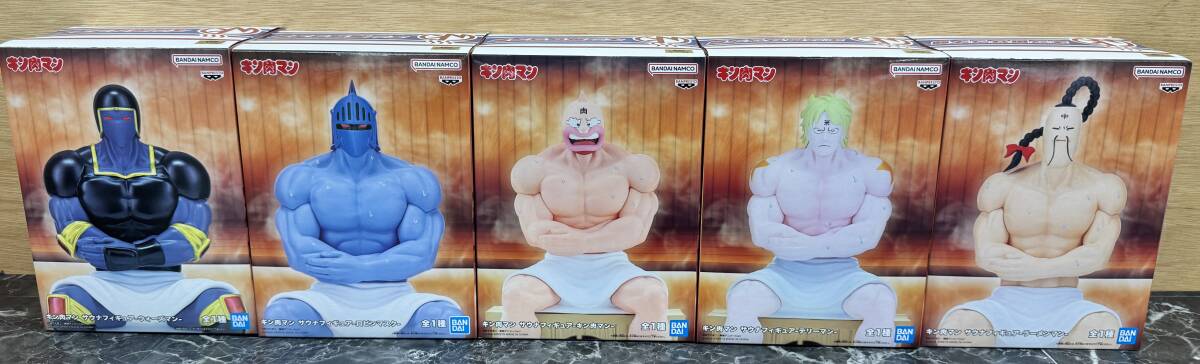 浪漫堂 キン肉マン 可動式フィギュア 5体セット ロビンマスク