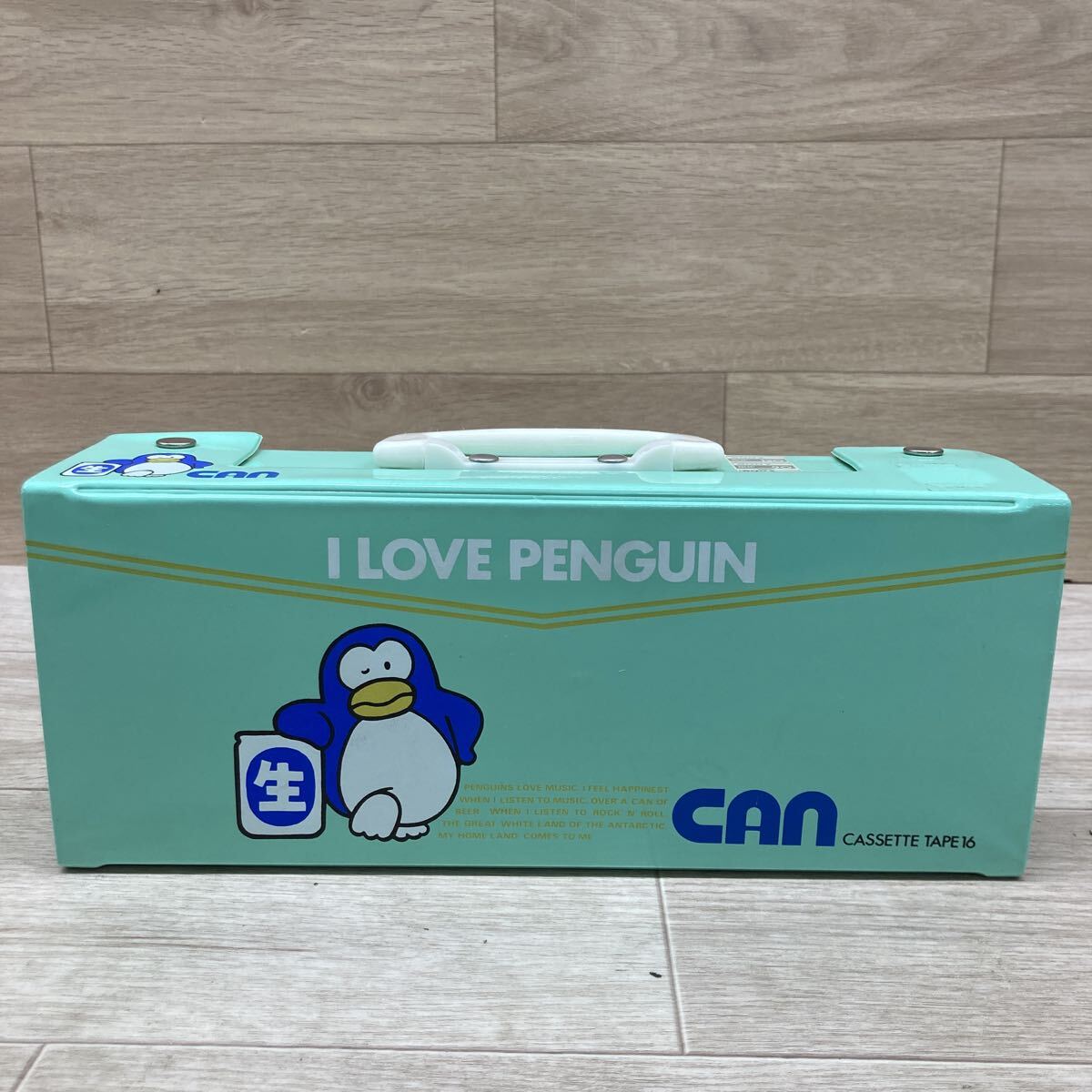 ☆希少 当時物 昭和 サントリービール ペンギン 空き缶 パピプ
