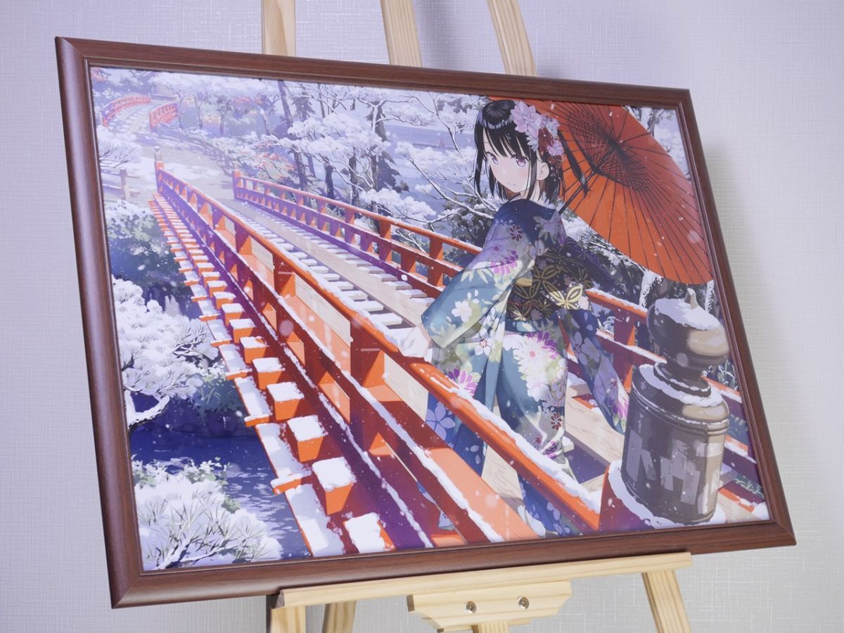 新品】絵師100人展10 ミニ複製色紙 Hiten Kei (前売り券先着購入特典