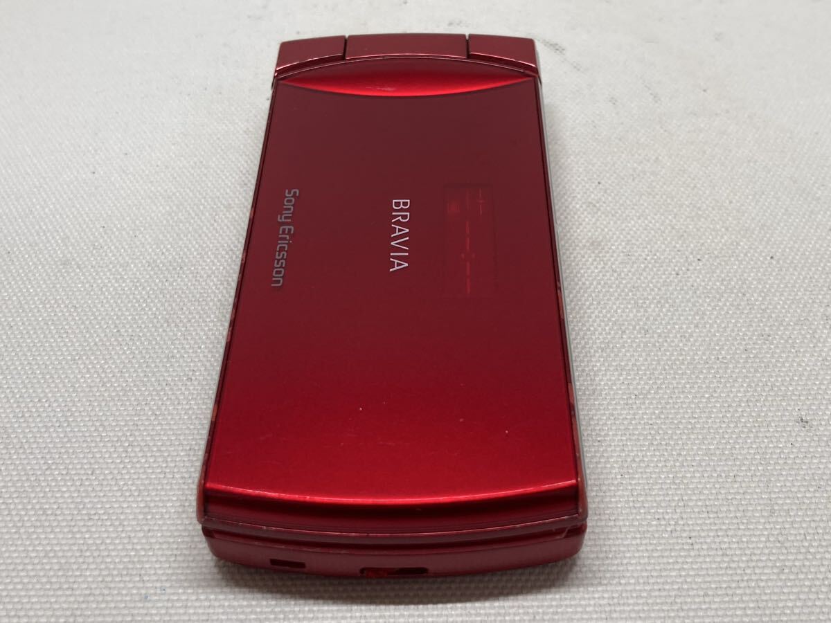 au/ソニー☆ガラケー 携帯電話 BRAVIA Phone S005 ブルー ジャンクの