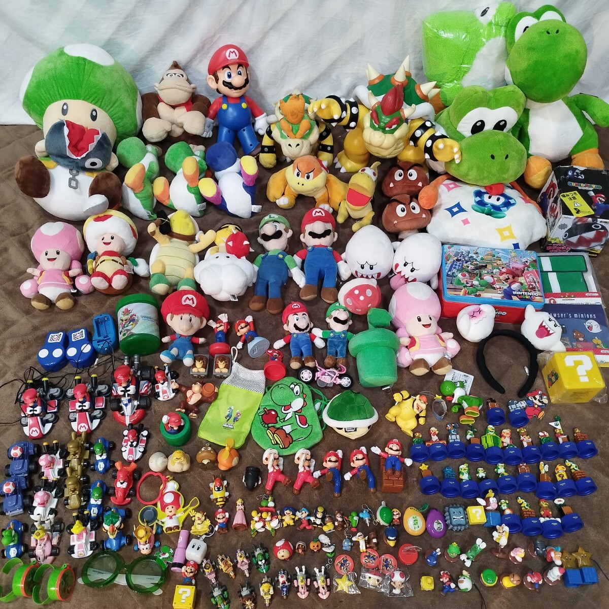 マリオ 指人形 ソフビ フィギュア 古い レトロ 希少 レア 当時物 当時
