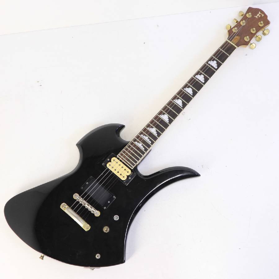 Burny H-65 シャチ　クジラ　エレキギター　hide フェルナンデス 中古】□Burny□H-65/hide/hideギター/レア/シャチ/クジラ
