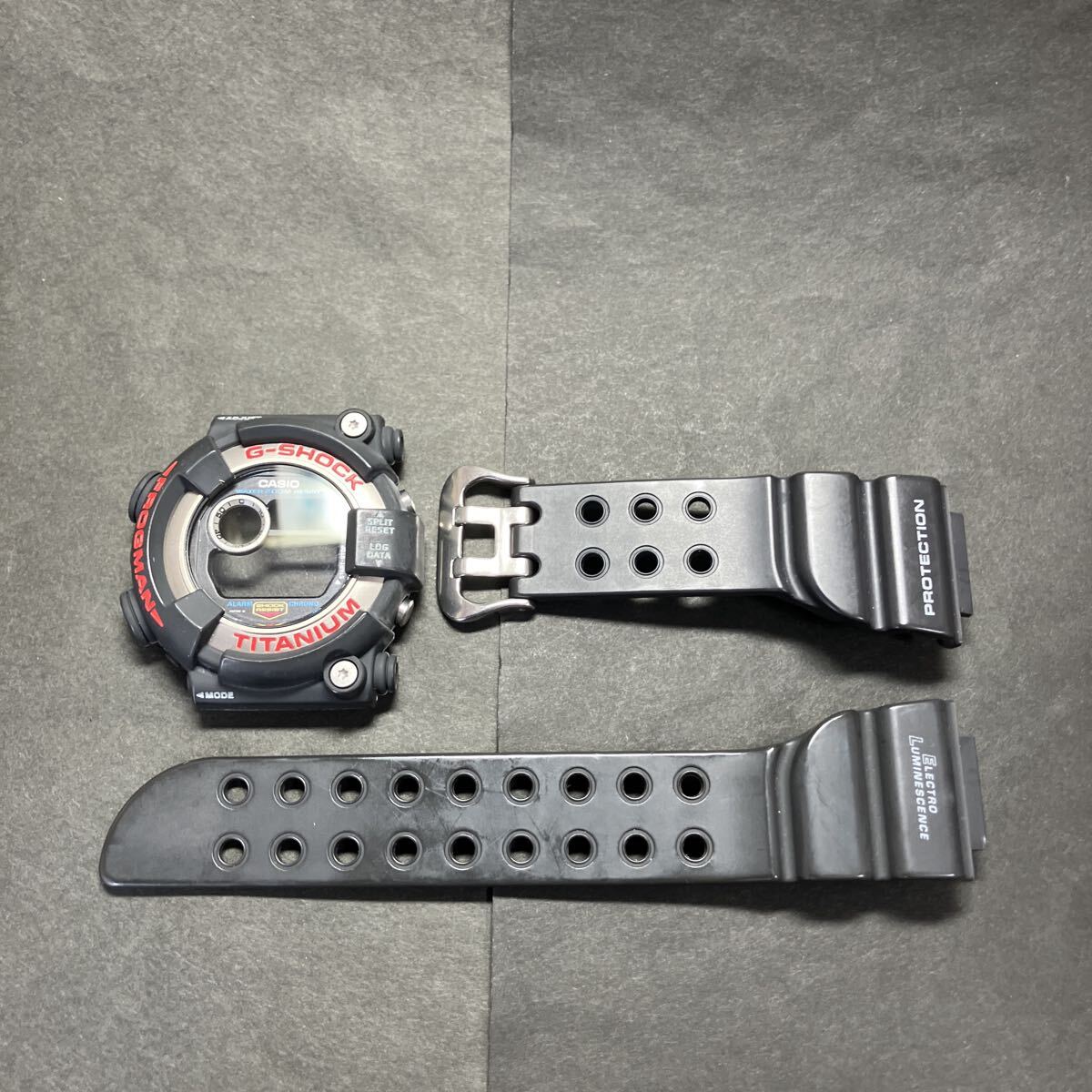 ハンドメイド品】□DW6300・初代フロッグマン用自作レジン製ベゼルの