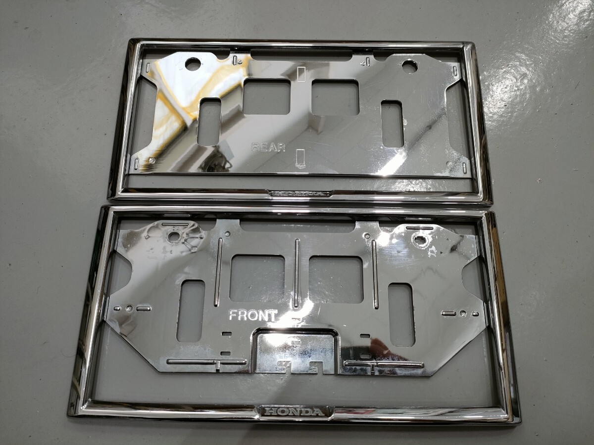 未使用コレクション品】◇本物 ユーロナンバープレート CC506GE 前後2