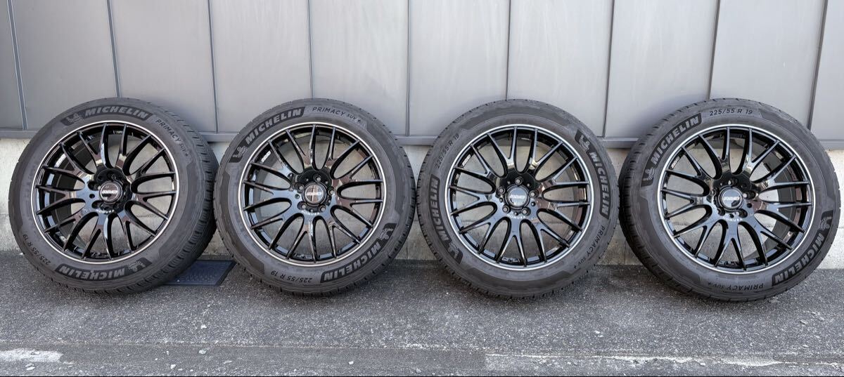 激安売切☆RAYS HOMURA 2x7 レイズ ホムラ 19インチ8.5J 9.5J+45 PCD5 
