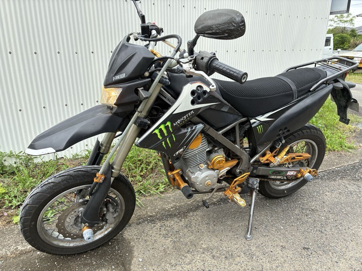 即決 値下げしました!! Kawasaki KLX125 車体 カワサキ Dトラッカー 