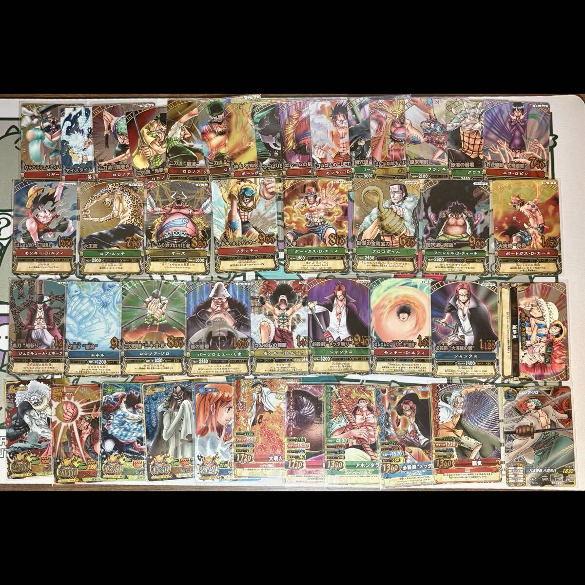 データカードダス ワンピース ワンピーベリーマッチW 第1弾サンプル