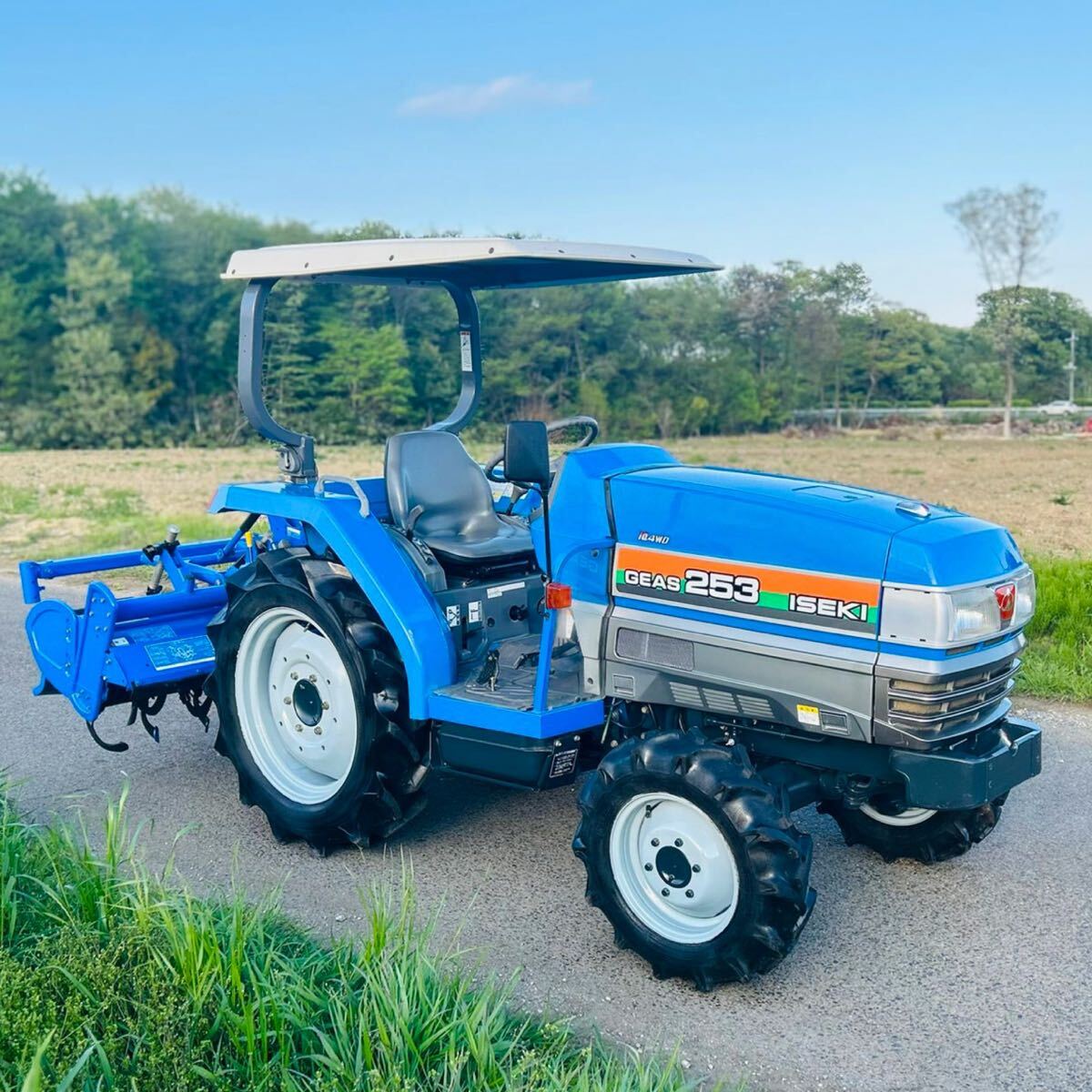 三重発】清掃・整備済 ヤンマー トラクター F220 4WD 22馬力