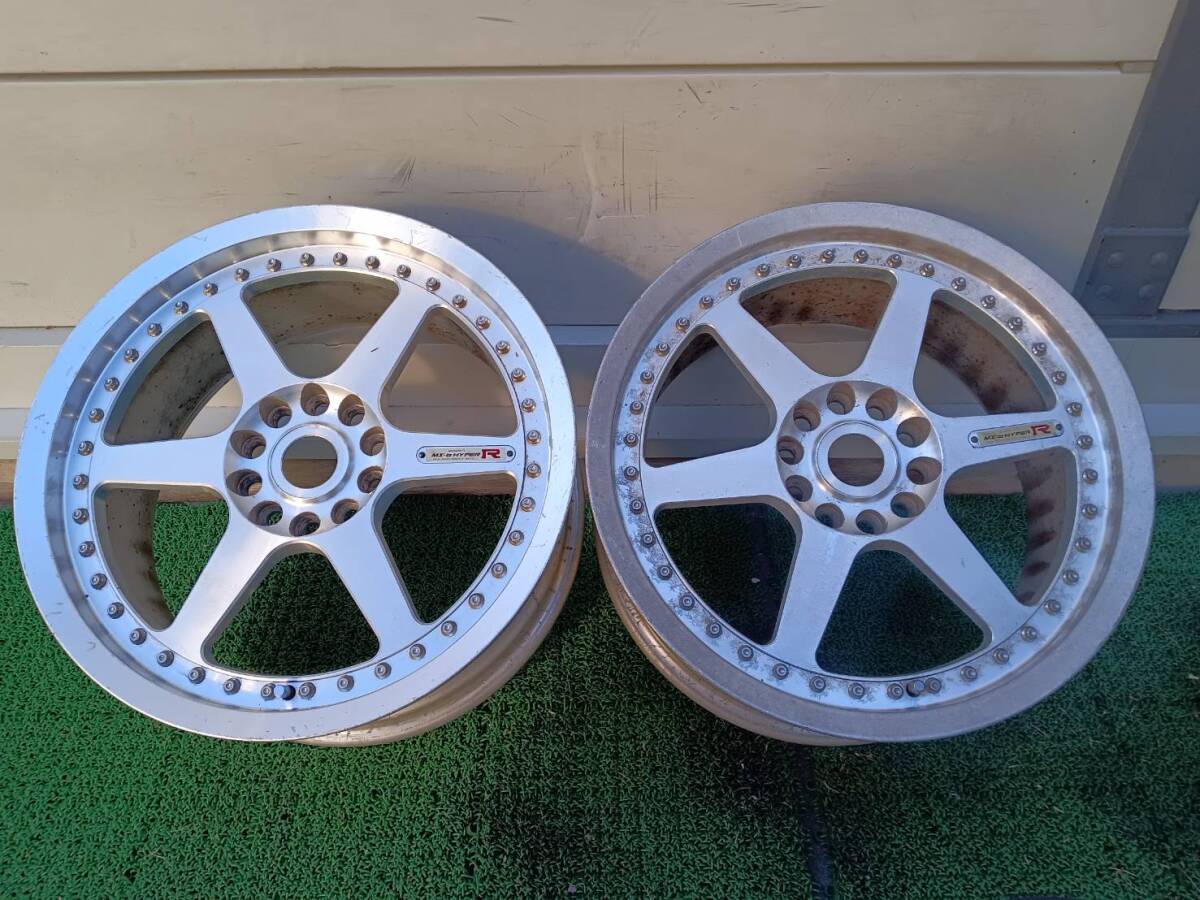 廃盤モデル WORK RSZ 17インチ 8JJ+30 PCD114.3 5H WORK RSZ-R の