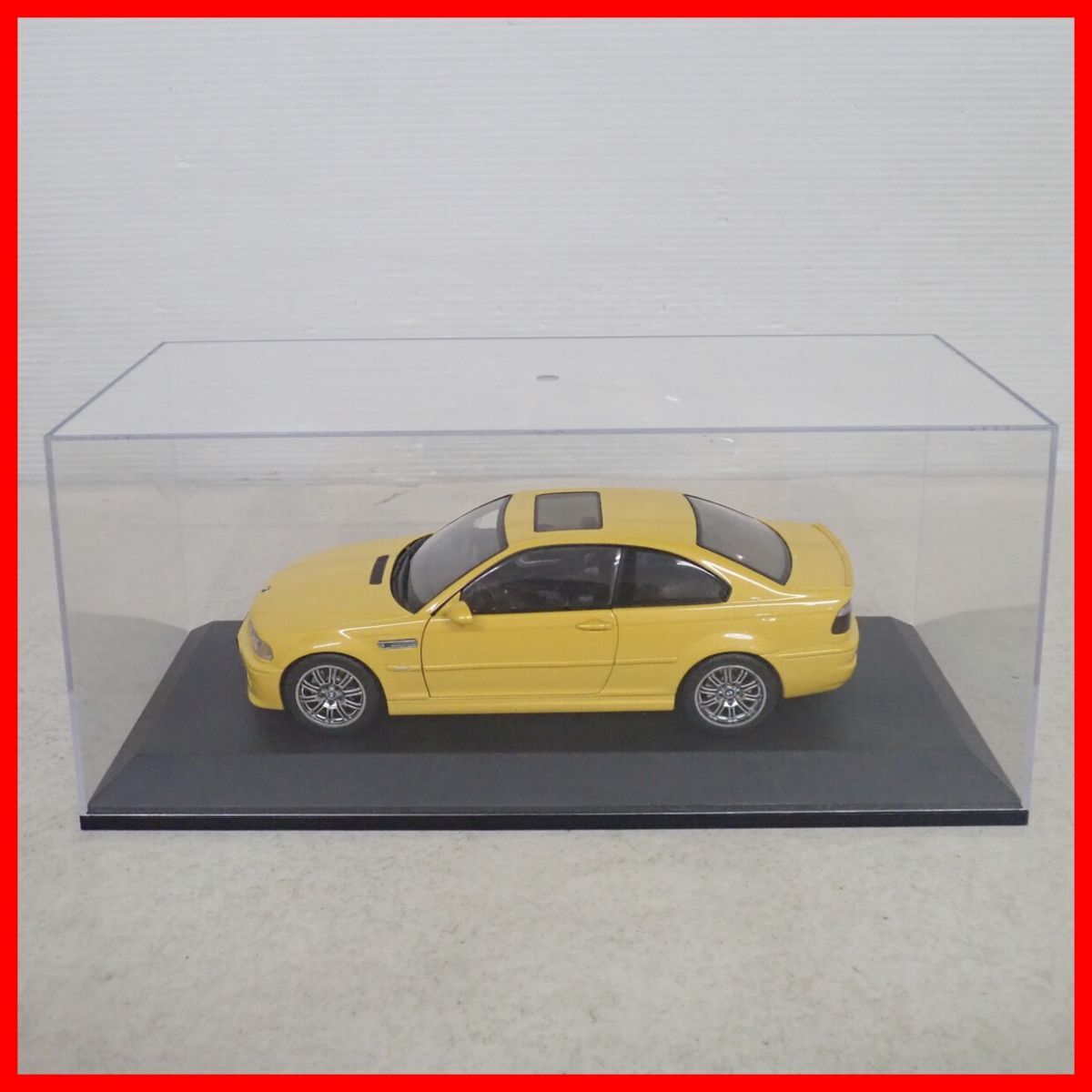 中古】AUTOart コレクション ディスプレイ ケース 1/18 ミニカー 4台
