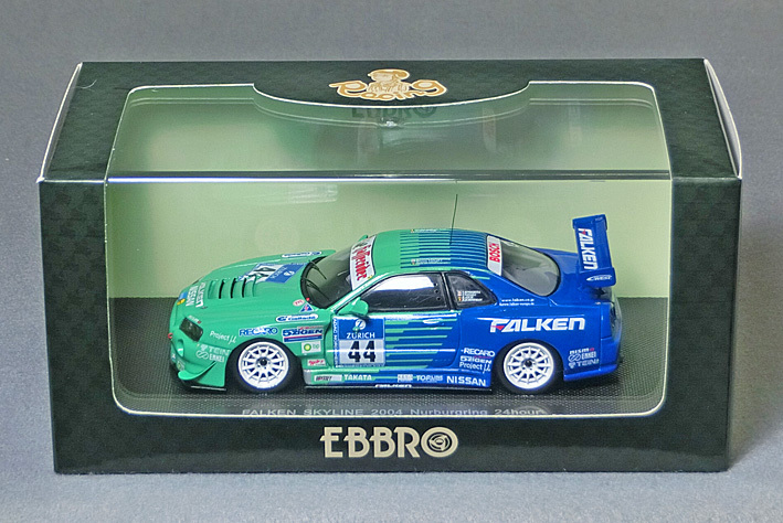 中古】▽京商 1/43 日産 スカイライン GT-R R32 ニュルブルクリンク