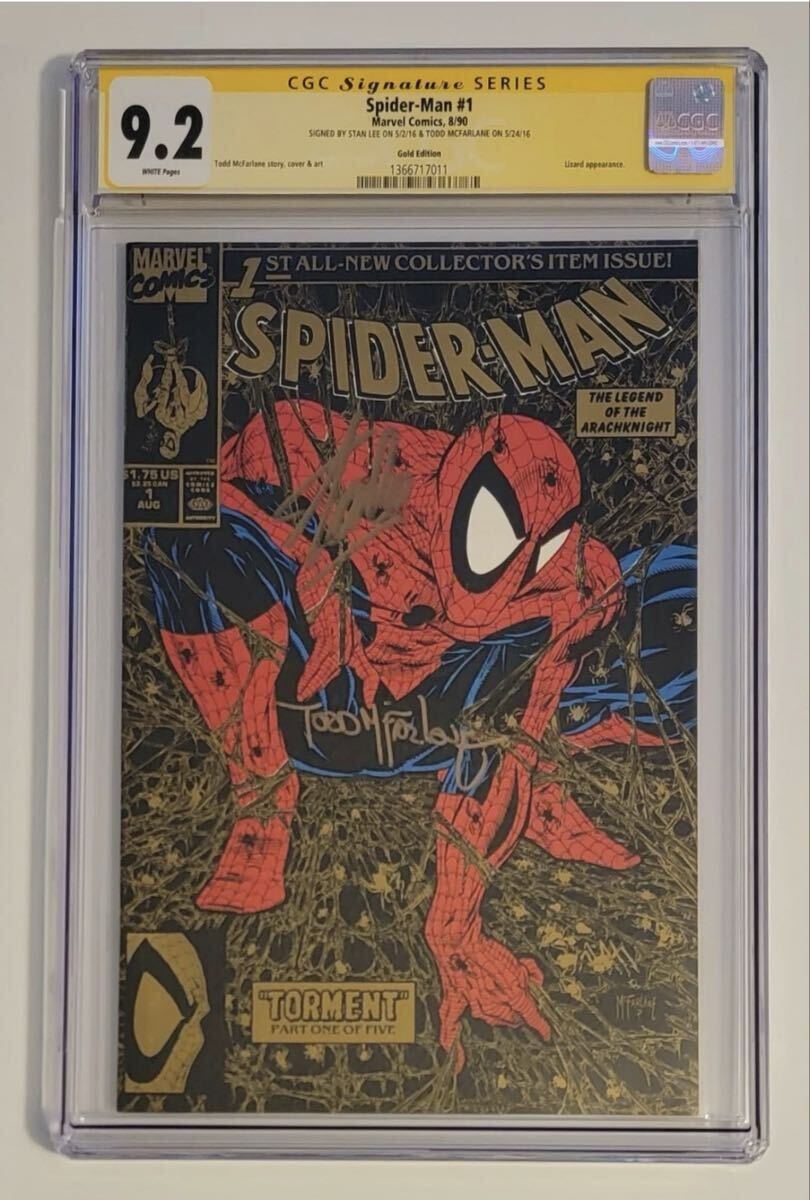 ☆サイン色紙 スパイダーマン 藤堂新二/三浦リカ/スタン・リーさん