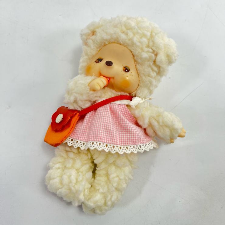 美品 当時物◇セキグチ モンチッチお友達ひつじのチャムぬいぐるみ
