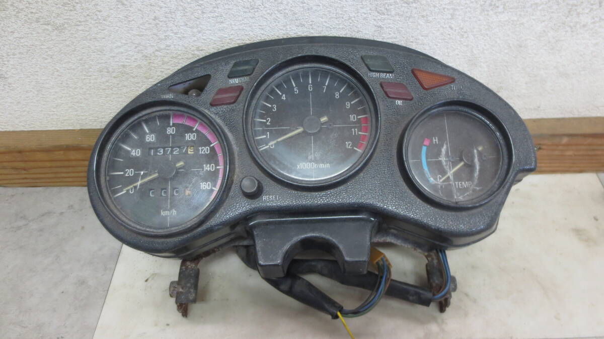 T【190】カワサキ Z250FT 純正 スピードメーター タコメーター