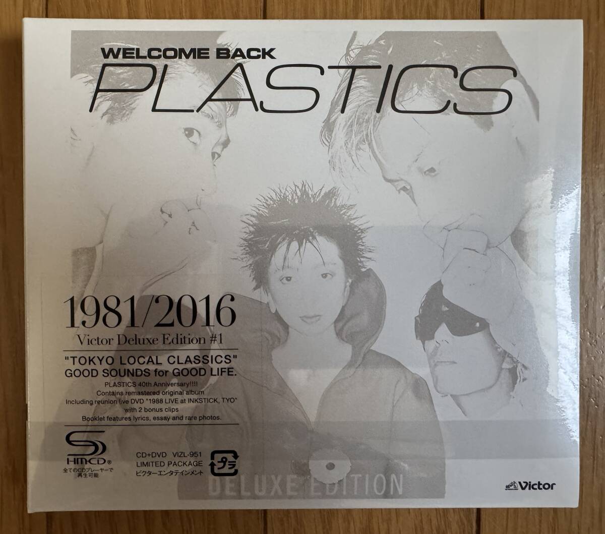 中古】Plastics プラスチックス Welcome Back / 立花ハジメ 中西俊夫