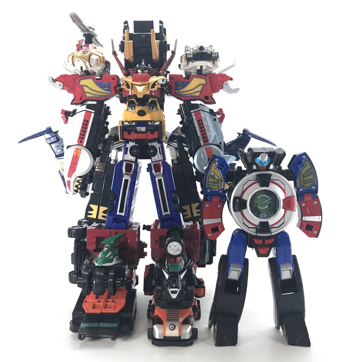 中古】炎神戦隊ゴーオンジャー 炎神ソウル 9個セット エンジンソウル
