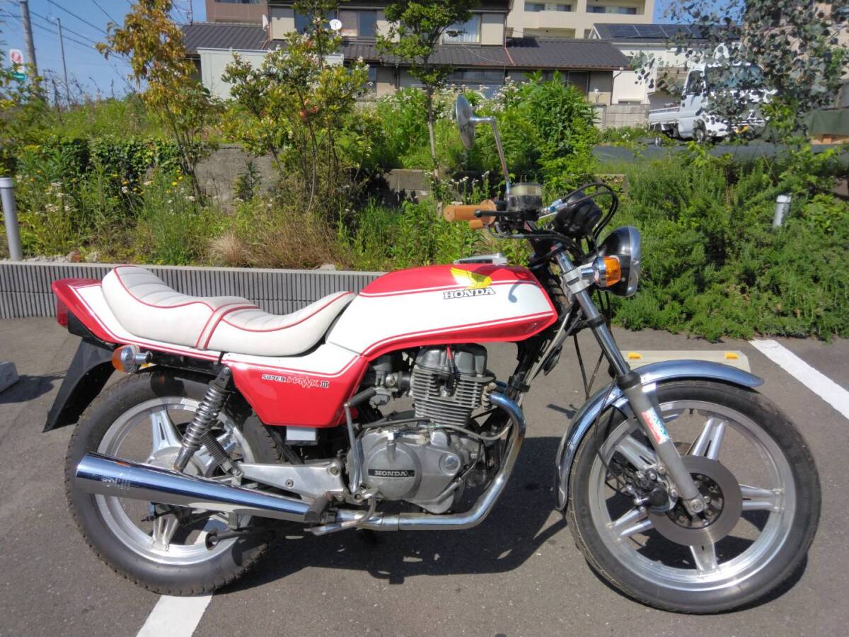 CB250N(CB250T仕様) バブ ホーク2ホーク3 1スタ400T400N旧車HONDA250cc 