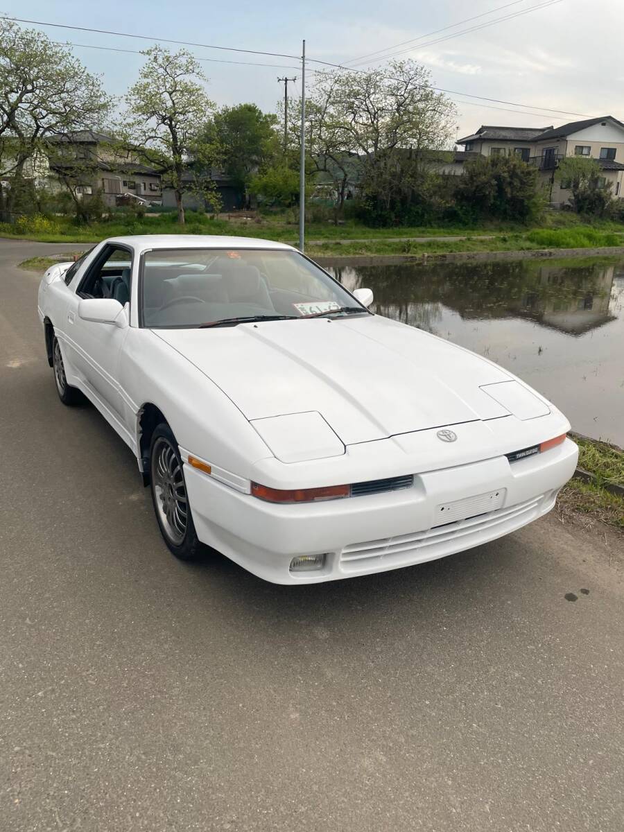 スープラ トヨタ 90年代 JZA80 旧車 ポスター 直筆サイン入り 片山右京 コレクション