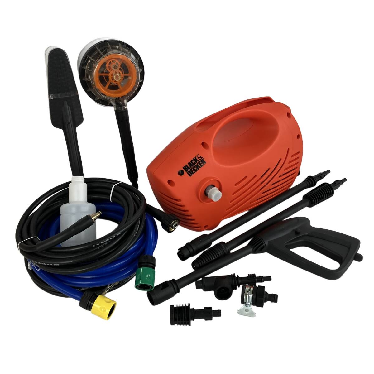 BLACK&DECKER☆1400Wポータブル高圧洗浄機Z-PW1450☆取扱説明書付き