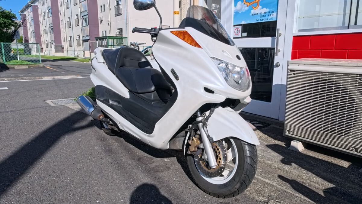 中古】スカイウェイブ250 CJ43A ロンホイ エアサス カスタム多数 