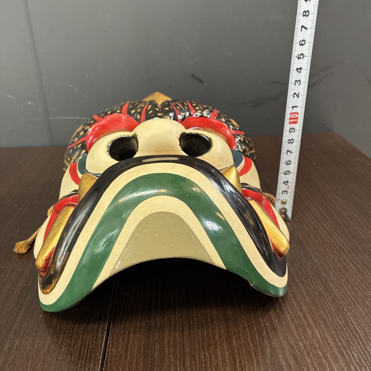 1000円売切□お面□建御名方命□清己□備中神楽面□道神面□きりん獅子