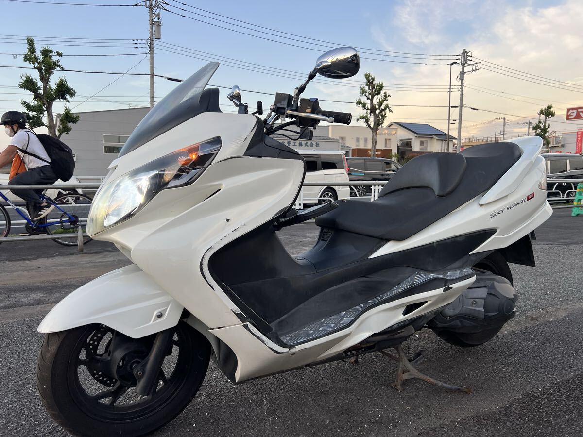 1円スタート！ 人気のマグザム 実働車 検(ビックスクーター、250cc