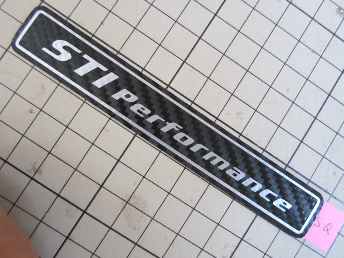 新品】スバル STI オーナメント STI Performance エンブレム